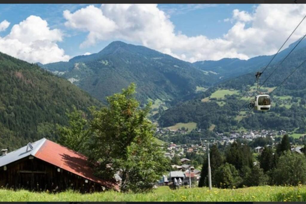 Au Pied Des Pistes B31, Chaleureux Studio 4 Pers, Vue Sur La Vallee Imprenable Avec Wifi, Draps Non Compris Saint-Jean-dʼAulps Buitenkant foto