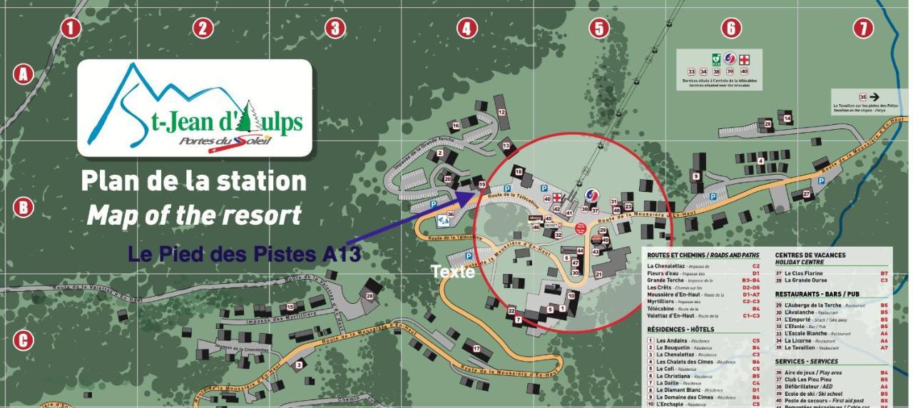 Au Pied Des Pistes B31, Chaleureux Studio 4 Pers, Vue Sur La Vallee Imprenable Avec Wifi, Draps Non Compris Saint-Jean-dʼAulps Buitenkant foto